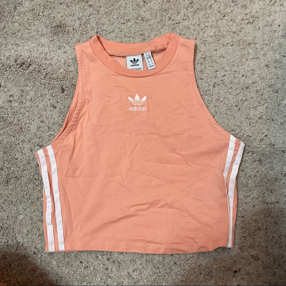 Cropped adidas tank